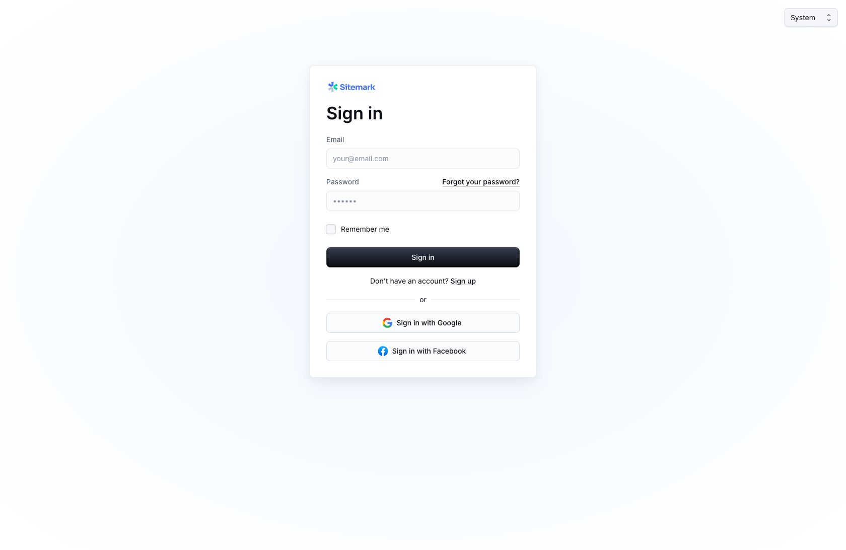 Sign-in